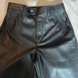 Levi’s faux leather Math Club Slacks